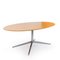 Table Desk in Oak by Florence Knoll Bassett for Knoll Inc. / Knoll International, Image 1