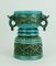 Mid-Century Model No. 5065 21 Vase with Double-Handle and Abstract Decor from Jasba, Image 1