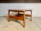 Danish Square Solid Teak Side or Coffee Table, 1960s, Image 4