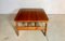 Danish Square Solid Teak Side or Coffee Table, 1960s, Image 1