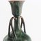 Tall Twin Handle Drip Glaze Vase from Linthorpe Pottery, 1885s 2