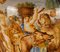 Vaso Serpentine in legno di olmo con base separata raffigurante una scena mitologica di Annibale Carracci, Farnese Gallery, Roma, 1597, Immagine 8
