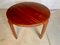 Danish Round Solid Teak Side or Coffee Table by Dyrlund, 1960s, Image 4
