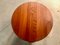 Danish Round Solid Teak Side or Coffee Table by Dyrlund, 1960s, Image 9