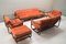 Mobilier de Salon Mid-Century en Bambou, Italie, 1960s, Set de 7 1