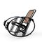 No. 267 Egg Rocking Chair by Josef Hoffmann, 1980s, Image 4