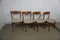 Danish Teak Chairs, Set of 4 1