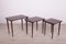 Mid-Century Danish Rosewood Nesting Tables, 1960s, Set of 3 2