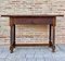 19th Century Spanish Baroque Carved Walnut 2-Drawer Console Table 9