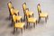Art Deco Chairs, France, 1940, Set of 6 7