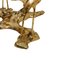 French Sculptural Brass and Glass Coffee Table by Willy Daro, 1970s, Image 6