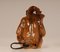 German Art Deco Animal Figural Monkey Perfume Lamp and Table Lamp with Glass Eyes, Image 9