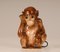 German Art Deco Animal Figural Monkey Perfume Lamp and Table Lamp with Glass Eyes, Image 1