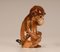 German Art Deco Animal Figural Monkey Perfume Lamp and Table Lamp with Glass Eyes 6