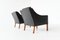 Lounge Chairs by Børge Mogensen for Fredericia, Denmark, 1963, Set of 2, Image 2