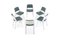 Dining Chairs by André Cordemeyer for Gispen, Netherlands, Set of 6 2