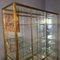 Large Gilt Brass Showcase Cabinet from Maison Siegel, Paris, 1900s 7