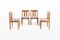 Danish Teak Dining Chairs from Vamdrup, Set of 4, Image 2