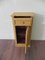 Antique Ochre Lacquered Nightstand 2