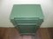 Antique Green Lacquered Nightstand 2