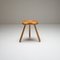 Solid Beech Tripod Milking Stool, Denmark, 1950s 1