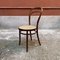 Mid-Century Modern Model 214 Chairs with Vienna Straw from Thonet, 1940s 1