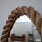 Mid-Century French Rope Mirror by Adrien Audoux & Frida Minet, Image 4