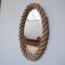 Mid-Century French Rope Mirror by Adrien Audoux & Frida Minet, Image 8
