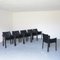 Cab Chairs by Mario Bellini for Cassina, Set of 6, Image 14
