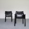 Cab Chairs by Mario Bellini for Cassina, Set of 6 5