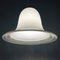 Vintage White Murano Glass Pendant Lamp, Italy, 1970s 10