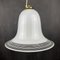 Vintage White Murano Glass Pendant Lamp, Italy, 1970s, Image 1