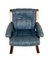 Norwegian Leather Lounge Chair, 1970s, Image 3