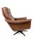 Swedish Leather Lounge Chair, 1970s 5