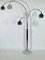 Chrome Floor Lamp with 3 Arms, 1970s, Image 2