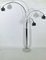 Chrome Floor Lamp with 3 Arms, 1970s, Image 1