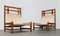 Mid-Century Danish Safari Lounge Chairs by Peter Ole Schiønning for Niels Eilersen, Set of 2 1