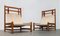 Mid-Century Danish Safari Lounge Chairs by Peter Ole Schiønning for Niels Eilersen, Set of 2, Image 1
