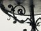 Antique Empire Black Iron Table, Image 2