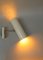 Lámparas de pared minimalistas de níquel plateado de Bünte & Remmler. Juego de 2, Imagen 14