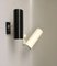 Lámparas de pared minimalistas de níquel plateado de Bünte & Remmler. Juego de 2, Imagen 3