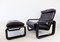 Hombre Leather Chair with Ottoman by Burkhard Vogtherr for Rosenthal, Set of 2, Image 1