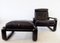 Hombre Leather Chair with Ottoman by Burkhard Vogtherr for Rosenthal, Set of 2, Image 7