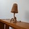 Mid-Century French Rope Table Lamp by Audoux & Minet, Image 6