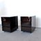 Side Tables with Three Drawers in Lacquered Wood, 1980s, Set of 2, Image 8