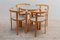 8000 Series Stacking Chairs by Magnus Olesen, Set of 4 6