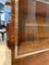 Art Deco Bar Sideboard in Walnut Veneer & Nickel with Glass Door, France, 1930s 15