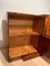 Art Deco Bar Sideboard in Walnut Veneer & Nickel with Glass Door, France, 1930s 17