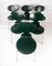 Model 3101 Dark Green Ant Chairs by Arne Jacobsen for Fritz Hansen, 1960s, Set of 5 5