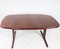 Danish Rosewood Dining Table with Extensions from Skovby, Image 10